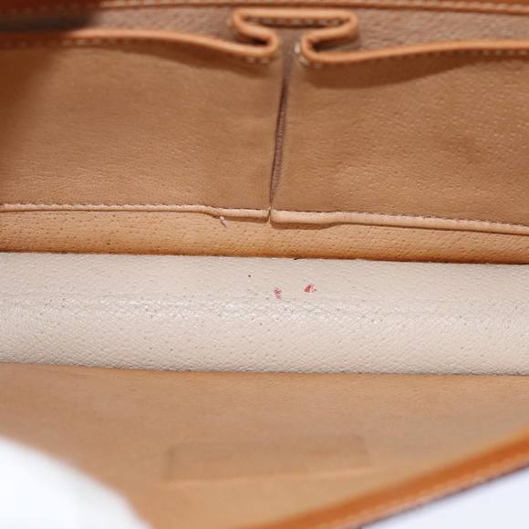 CELINE Macadam Canvas Hand Bag PVC Brown Auth 73012 - Picture 11 of 16